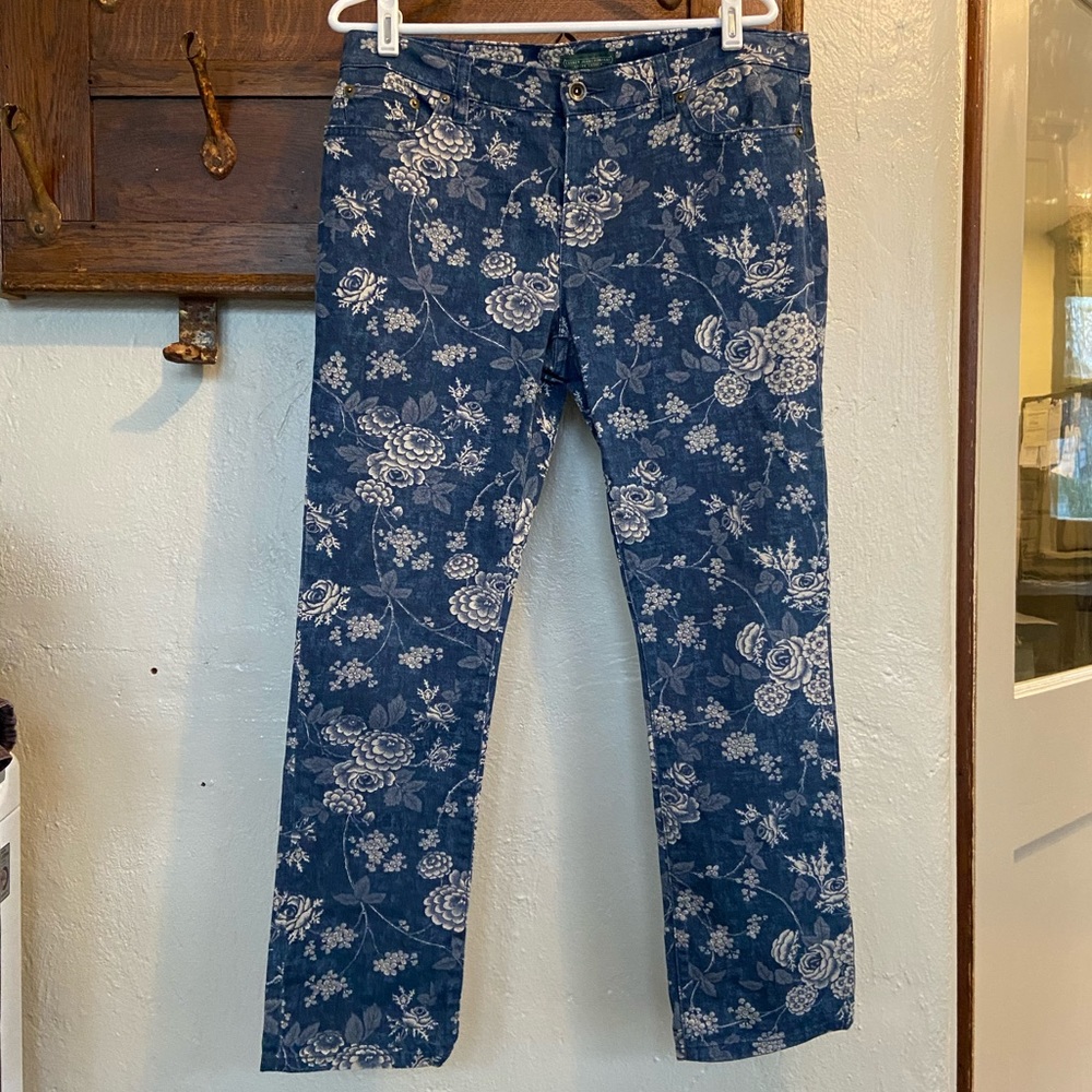 🌷LRL Ralph Lauren Modern Straight Ankle High Rise Jean
